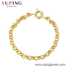 75366 xuping moda top venta todas las estaciones pulsera estilo simple en China por mayor